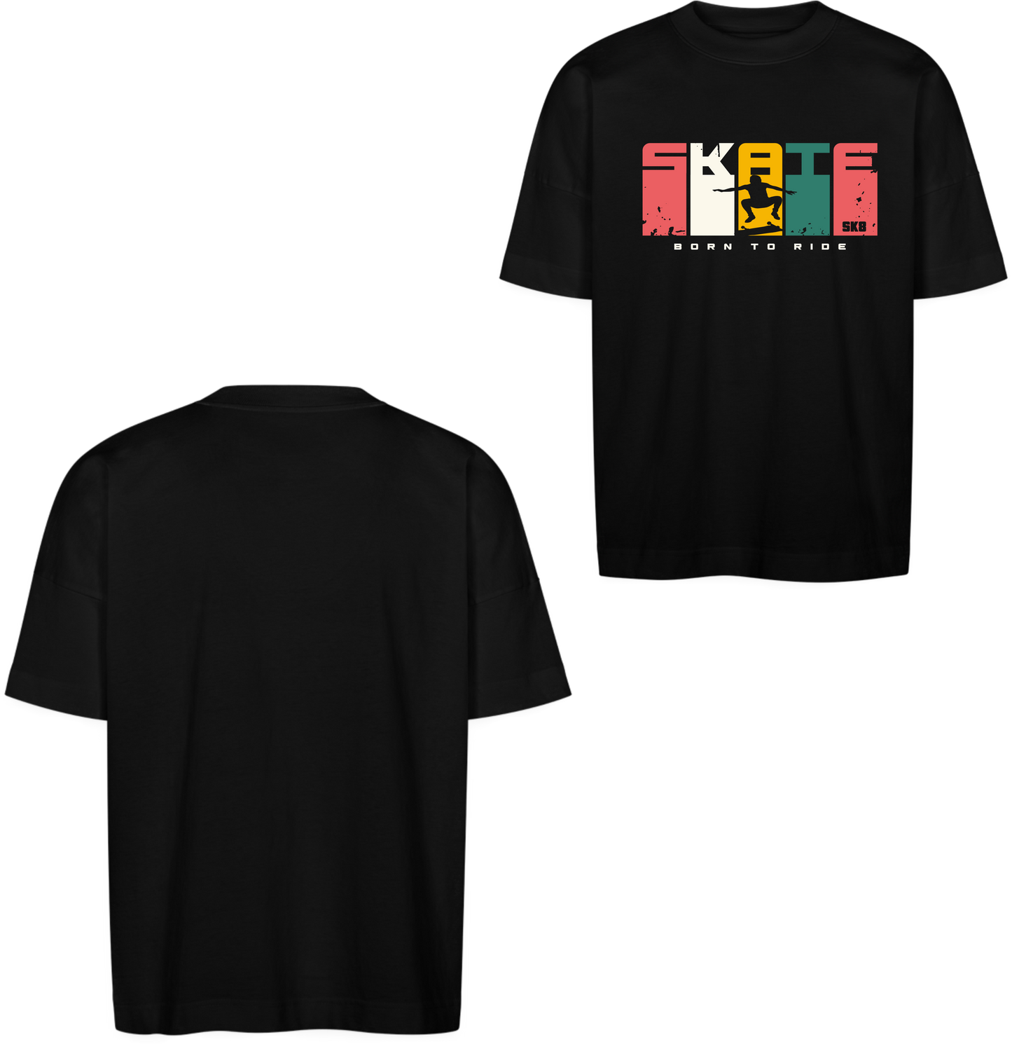 Oversize Shirt Skate Color