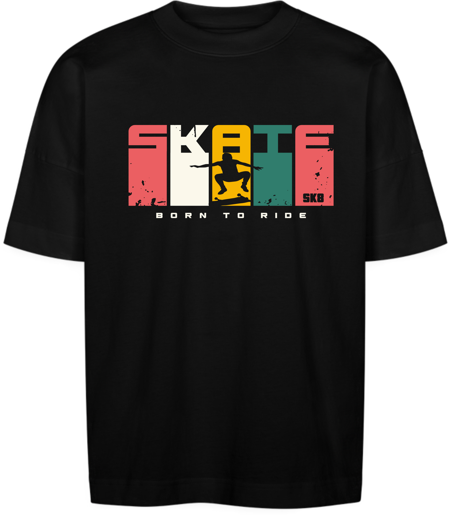 Oversize Shirt Skate Color