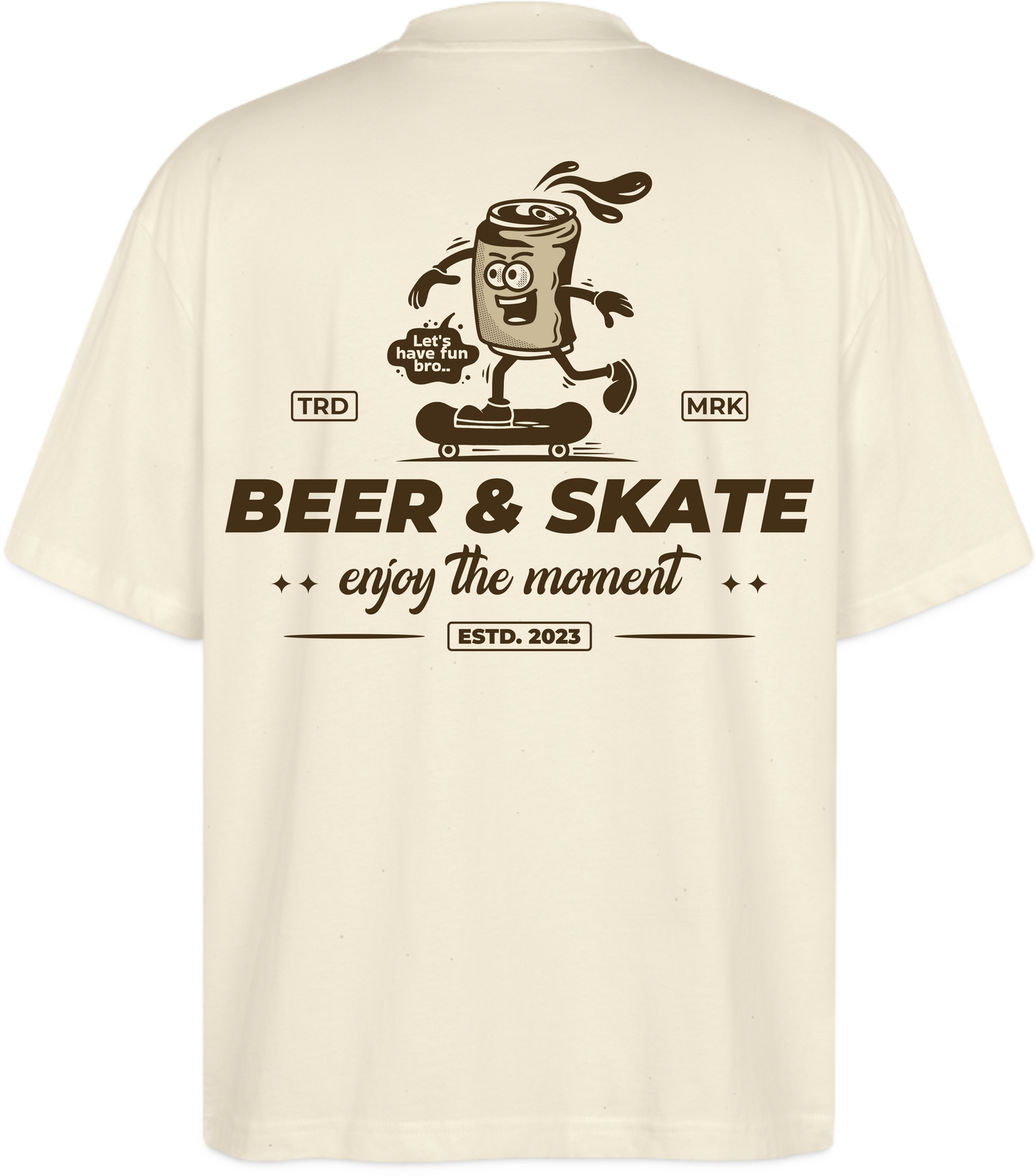 Oversize Shirt Beer & Skate