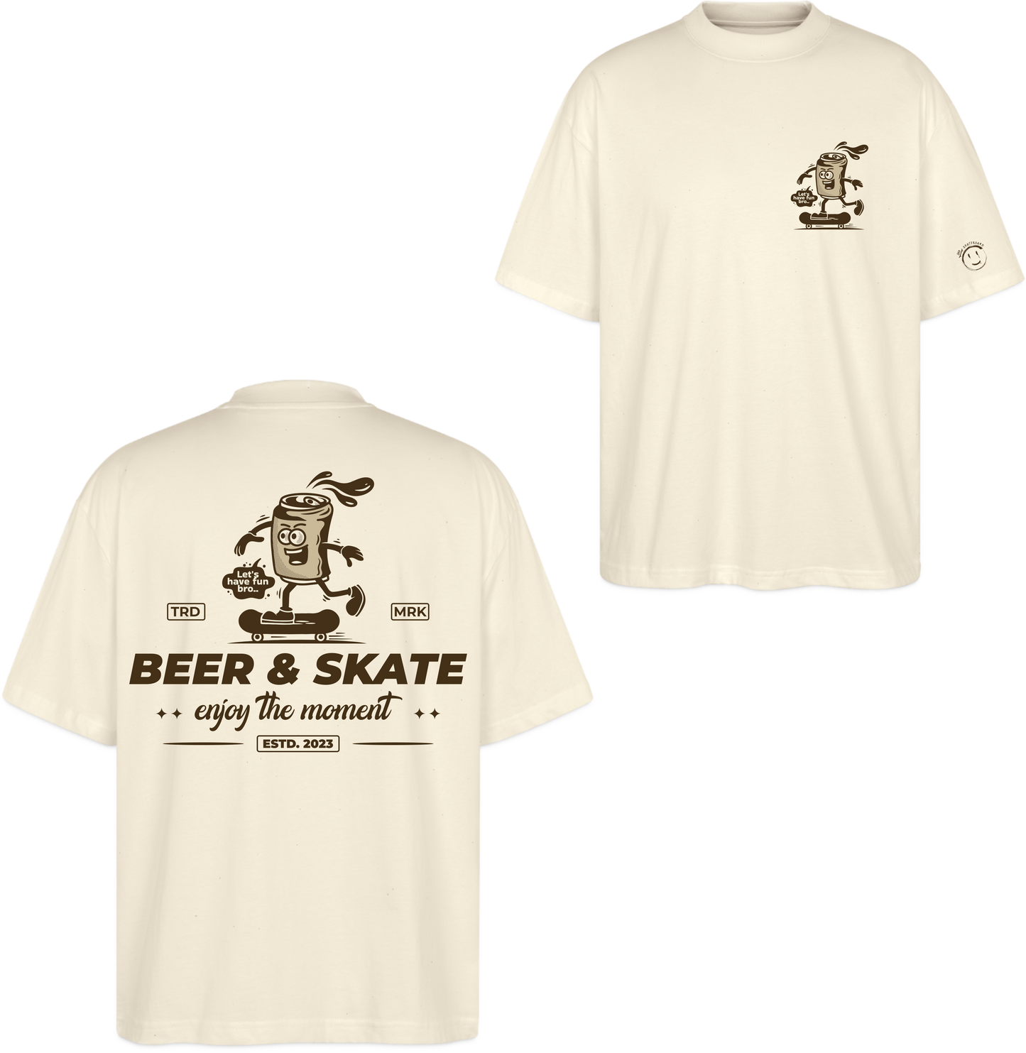 Oversize Shirt Beer & Skate