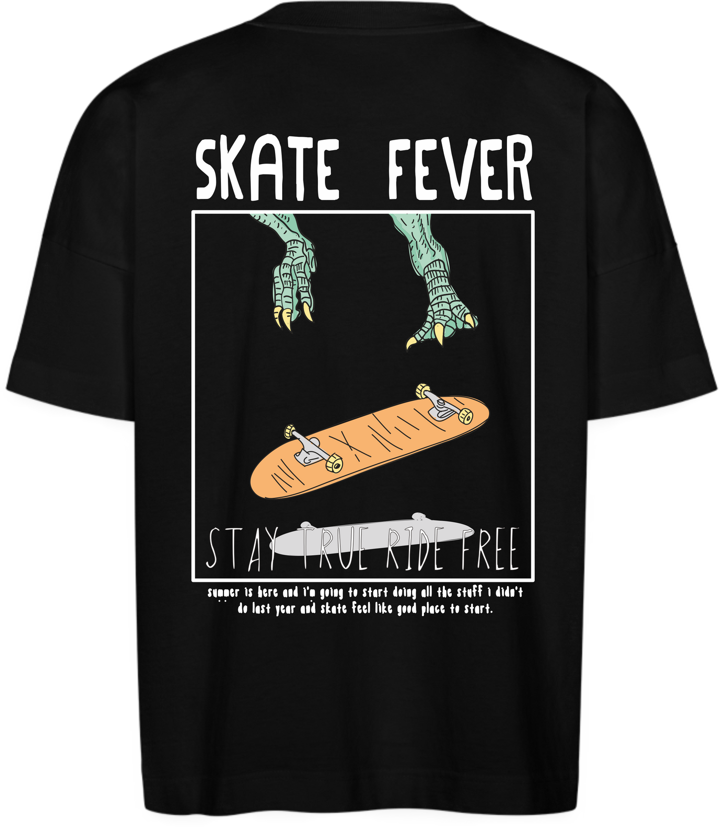 Oversize Shirt Skater Dino