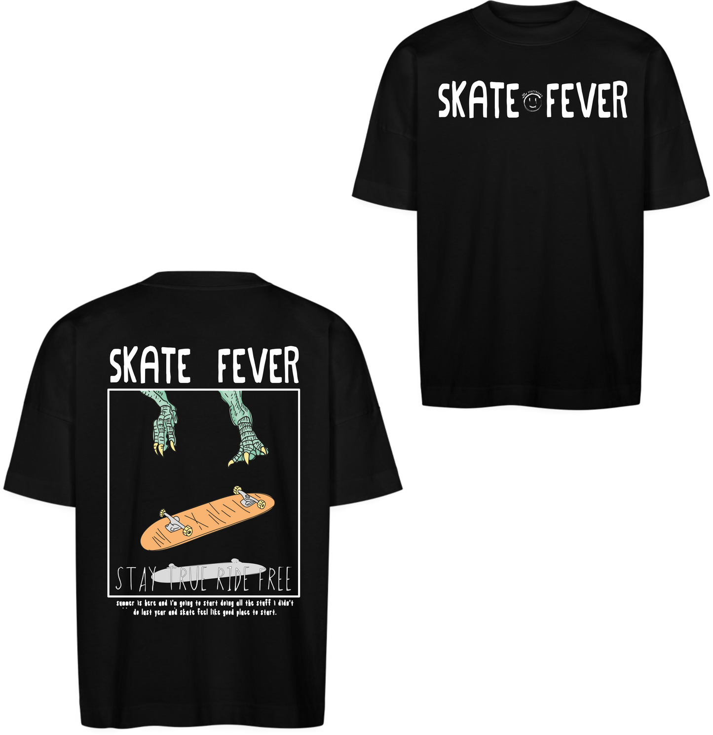 Oversize Shirt Skater Dino