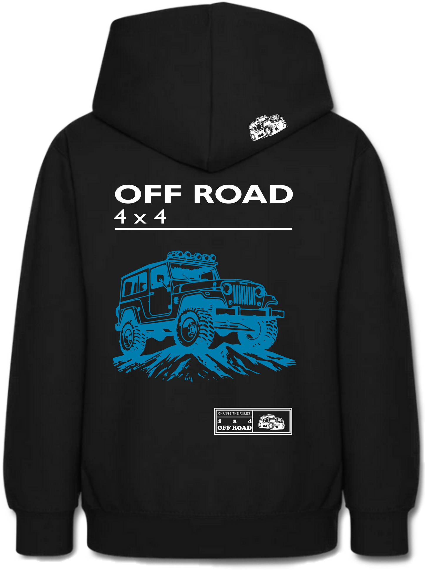 Hoodie OFF ROAD Blue