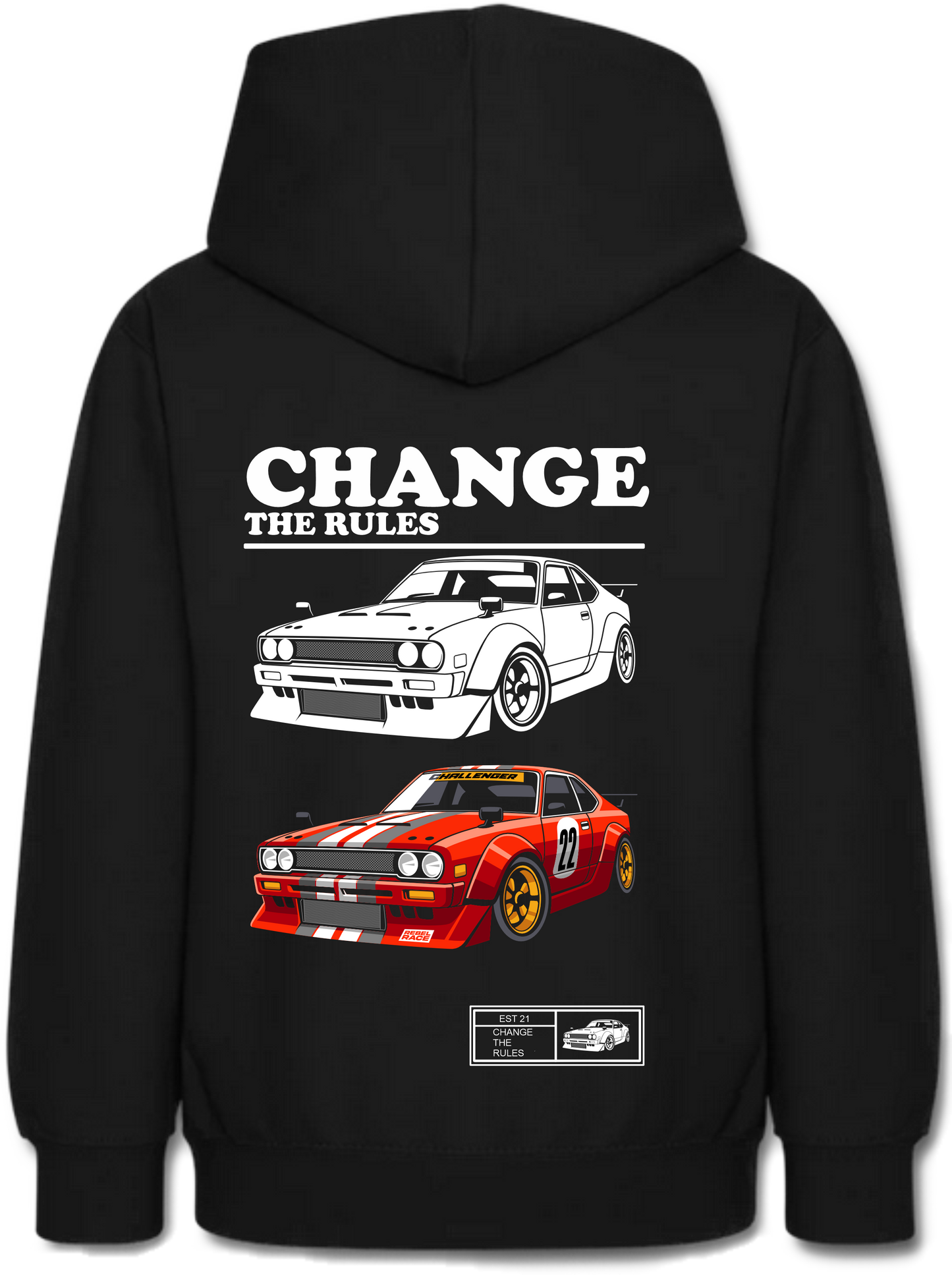 Hoodie Red Race Car