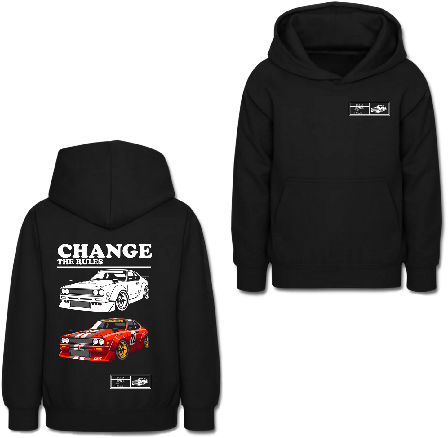 Hoodie Red Race Car